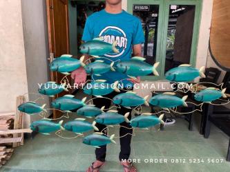 Walldecor Kuningan Ikan Custom 3D: Keberuntungan, Kekayaan, & Seni Dinding Modern