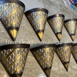 Lampu Dinding Tembaga & Kuningan