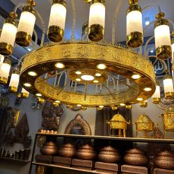 Lampu Gantung Kuningan
