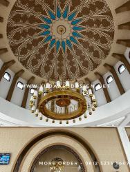 Lampu Gantung Masjid Kuningan Model Nabawi: Reproduksi Skala Monumental dan Keagungan Spiritual untuk Ruang Ibadah