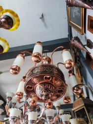 Lampu Gantung Nabawi Tembaga Handmade