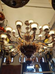 Lampu Gantung Tembaga / Lampu Robyong Handmade 2 Meter Finishing Hitam Poles | Yuda Art Design