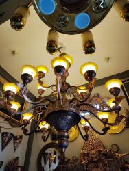 Lampu Gantung Tembaga Finishing Antik Handmade | Yuda Art Design