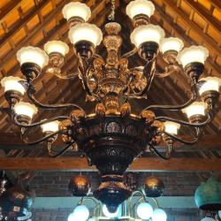 Lampu Joglo Tembaga