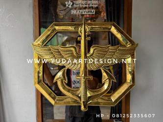 Logo Kopasus TNI bahan Kuningan 